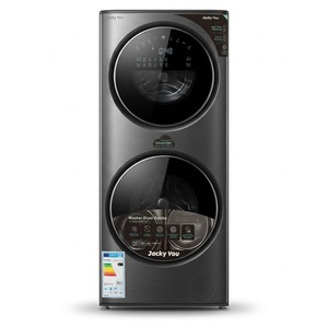 <span class=keywords><strong>Lavadora</strong></span> <span class=keywords><strong>y</strong></span> <span class=keywords><strong>Secadora</strong></span> <span class=keywords><strong>de</strong></span> Doble Tambor Jacky You Smart Washing Machine Tower 5kg 10kg 7kg para Lavandería, Casa <span class=keywords><strong>de</strong></span> Huéspedes, Pedidos al por Mayor - Product Image 1