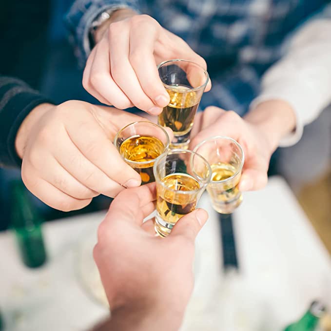 1oz shot glass cheap drinking small long shot glass 30ml