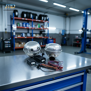 Système de sonorisation d'échappement électrique double action JTLD, kits de sursonorisation, acier inoxydable, finition lisse, pour Audi, Benz, VW, <span class=keywords><strong>Tesla</strong></span> - Product Image 6