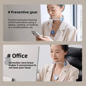 Verstellbare Anti-Rundhals-Haltungskorrektur für Büro & Studenten – Fixierte Rehabilitationstherapie-Hilfe gegen Schulterneigung nach vorne - Product Image 4