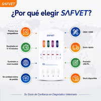 Test vétérinaire rapide EHR ANA LYM CHW pour chiens, kit de diagnostic des maladies par tiques et cardiaques, certifié CE ISO
