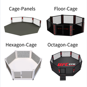 Nhà máy tùy chỉnh MMA lồng Chất lượng cao Ống Vuông MMA Lồng bát giác mạnh mẽ và bền <span class=keywords><strong>UFC</strong></span> MMA lồng cho đào tạo tích hợp - Product Image 4