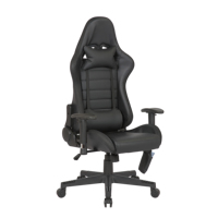 Chaise de jeu ergonomique en PVC avec accoudoirs 2D et mécanisme d'inclinaison Support amélioré pour les sessions de jeu prolongées