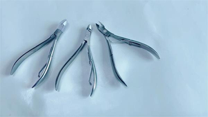 Coupe-ongles en acier inoxydable à ressort unique pour cuticules et peaux mortes, outil de manucure - Product Image 6