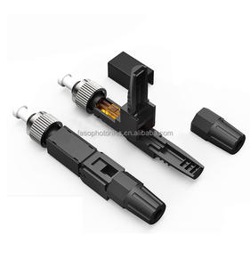 Conector Mecánico de Fibra Óptica FTTH FOC SC APC UPC SM, Conector Rápido de Fibra Óptica con Certificación CE para Redes 5G de 2.0mm 3.0mm 2*3mm - Product Image 1