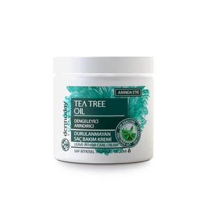Crème capillaire sans rinçage Dermoday à l'huile d'arbre à thé 250ml, soin équilibrant pour les cheveux - Product Image 1
