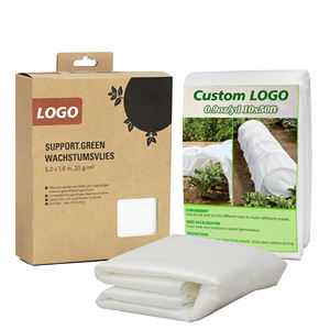 พืชครอบคลุมป้องกันการแช่แข็ง 10Ft x 33Ft 1.1oz ผ้า <span class=keywords><strong>Frost</strong></span> พืชป้องกันการแช่แข็งฤดูหนาวสวนครอบคลุมสําหรับผัก - Product Image 1