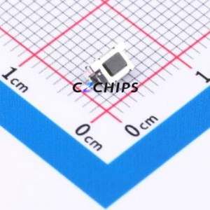 HX-3x4-ZJ-2.5N Tactile Switch SMD Switch Single Pole Single Throw 2.5N 4.9mm 2.95mm - Product Image 1