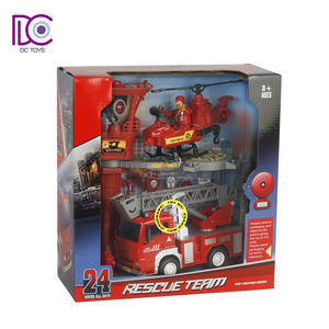 Equipo de rescate de <span class=keywords><strong>bomberos</strong></span>, <span class=keywords><strong>juguete</strong></span> con motor de fuego, torre de reloj con luz y sonido, superventas de <span class=keywords><strong>Amazon</strong></span> - Product Image 6