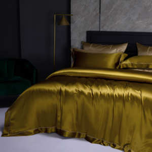 Комплект постельного белья, роскошные комплекты постельного белья, подушка, Шелковый пододеяльник, комплект 100% тутового шелкопряда - Product Image 3