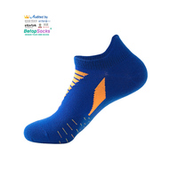 Chaussettes de cheville unies et colorées pour hommes, vente en gros directe usine Chine
