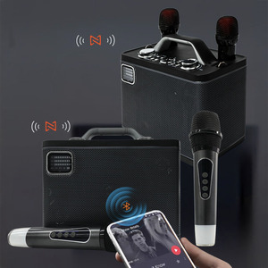 Loa Bluetooth di động ngoài trời cao cấp 20W, âm thanh vòm, loa karaoke mạnh mẽ với micro, xuất xưởng trực tiếp - Product Image 4