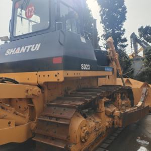 Máquina de construcción popular usada Shantui SD23 Bulldozer Maquinaria de movimiento de tierras barata Bulldozer de segunda mano SD23 de China - Product Image 1