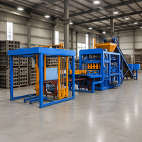 Machines à fabriquer des blocs de béton en Afrique du Sud, machine automatique à briques de ciment QT4-15