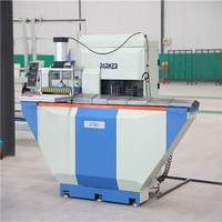 Fraiseuse en bout cnc 7 axes pour fenêtre et façade en aluminium