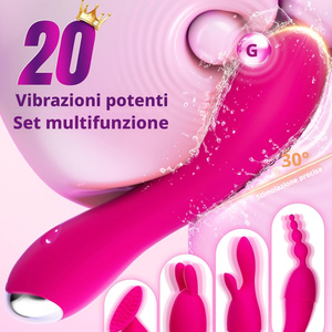 Multifunctional <b>Vibrator</b> for Women Professional, 4-in-1 <b>Vibrator</b> Set with Interchangeable Accessories Sex Toy <b>Couple</b> <b>Vibrators</b> - Product Image 1