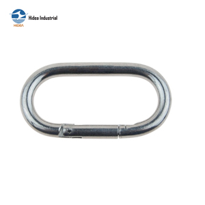 Mousqueton ovale Hidea à déclenchement rapide, capacité de 100 à 500 lb, en acier inoxydable 304/316 poli, mousqueton de camping robuste - Product Image 5