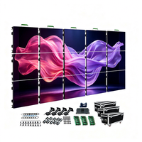 Écran LED de location intérieur/extérieur P3.91 P4.81 4500cd IP65 500x500mm 4K pour événements d'entreprise et salons professionnels