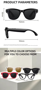 M02x Smart AI Glasses Camera 4K/1080P Video Sunglasses Lens AI Voice Control ChatGPT Charging Case Dropshipping - Product Image 4