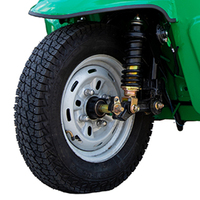 Tricycle électrique 72V avec moteur AC 4000W, frein à tambour avant 180 et arrière 220, pour les concessionnaires et les acheteurs en Asie du Sud-Est