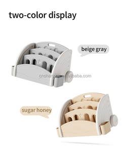 Vsuch Trẻ Em Nhà Kệ Sách Cuốn Sách Trường Hợp Với Hai Hộp Lưu Trữ Và Trở Lại Bảng Vẽ Nhựa Kệ Sách Với Lưu Trữ Cho Trẻ Em - Product Image 6