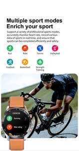 Không thấm nước ECG + PPG BT cuộc gọi thông minh đồng hồ cảm ứng đầy đủ thể thao đồng hồ sức khỏe Tracker người đàn ông smartwatch cho Android IOS - Product Image 6