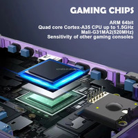 Novedosa Consola de Juegos Portátil R36H Mini Compatible con Varios Idiomas Conexión Wi-Fi Consola de Juegos Retro Portátil