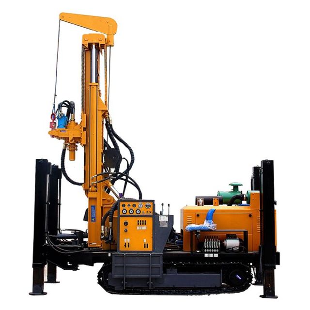 ZDSJ-200C Crawler Portable DTH Water Well Drilling Rig Machine for Hammer Drilling