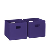 Cubos de Almacenamiento Plegables con Asas, Caja de Almacenamiento de Tela Plegable para Estantes de Armario, Contenedores de Almacenamiento Duraderos para Organización