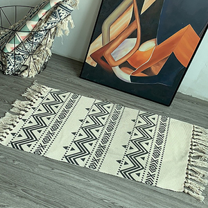 <span class=keywords><strong>Tapis</strong></span> <span class=keywords><strong>de</strong></span> sol en <span class=keywords><strong>coton</strong></span>, fabriqué à la machine, couleur unie, lavable, réversible, antidérapant, à poils ras, pour <span class=keywords><strong>cuisine</strong></span> et chambre - Product Image 6