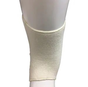 Bantalan lutut termal Unisex, penghangat lutut Angora wol untuk menghilangkan nyeri artritis