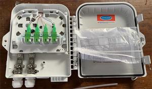 FTTH наружная 8-портовая оптоволоконная распределительная коробка ODP Cajas Nap De 8 Puertos Водонепроницаемая коробка с оптическим разделителем 1x8 коробка для сна 1*8 - Product Image 2