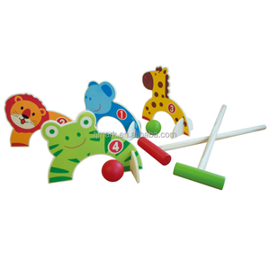 Set Premium Croquet all'aperto con tema animale Croquet palla giocattoli educativi per bambini - Product Image 2