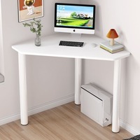 Bureau d'angle en L pour chambre à coucher, bureau d'angle incurvé, bureau d'ordinateur de table, bureau de bureau moderne connectable
