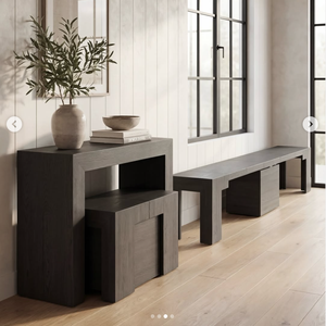 <span class=keywords><strong>Table</strong></span> à manger extensible carrée élégante en bois massif 120-160-300cm pour la maison, l'hôtel et les espaces de restauration – Collection 2027 USA Supermarket - Product Image 6