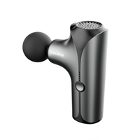 Beoka Meilleure vente Pistolet de massage portable sans fil de haute qualité pour la gymnastique électrique Mini 4 têtes Smart Fascia pour l'application de la tête