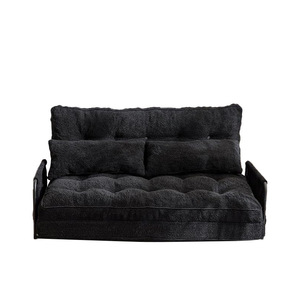 Canapé-lit double pliable en forme de pouf, en mousse compressée, forme carrée, convertible pour enfants, adultes et personnes âgées - Product Image 1