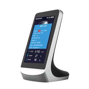 Moniteur de qualité de l'air multifonction Co Co2 Pm2.5 9 en 1, prise en charge de l'enregistrement des données, batterie au lithium rechargeable 3000mah - Product Image 1