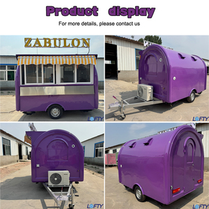 Camion de restauration rapide mobile certifié CE, chariot à <span class=keywords><strong>café</strong></span> et à crème glacée à base de soja - Product Image 5