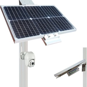 Système d'alimentation solaire 50W 12V IP65 étanche pour la surveillance - Product Image 4