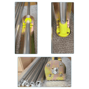 Antenne radio omnidirectionnelle extérieure CB 27 MHz 6,2 m, antenne de station de base en alliage d'aluminium avec connecteur SO239 - Product Image 3