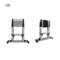 Échelle de grenier électrique rétractable automatique en acier pliable en aluminium moderne