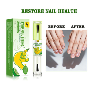 Formule à base de plantes pour vernis à ongles amer, aide les enfants à se débarrasser de l'habitude de mordre les ongles et de sucer les pouces, soin des ongles liquide - Product Image 3