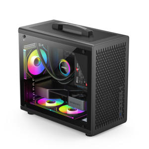 Chasis para <span class=keywords><strong>PC</strong></span> Gaming RGB OEM ATX Full Tower con Panel Lateral de Vidrio Templado, Triple Puerto de Refrigeración, Construcción de Acero y Aleación de Aluminio - Product Image 2