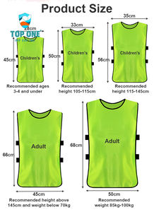 Top One Youth Blanc Noir Rugby Jersey Réversible Football Bib Petite Maille Football Formation Gilet - Product Image 5