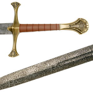 Décanteur d'affichage d'épée de commandement de croix de duc occidental de chevalier royal européen - Product Image 3