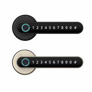 Serrure de porte intelligente JINKLock HR-24 en alliage d'aluminium, déverrouillage par empreinte digitale, mot de passe, carte, <span class=keywords><strong>clé</strong></span> mécanique, contrôle par application, <span class=keywords><strong>USB</strong></span>, pour hôtel et usage domestique - Product Image 2