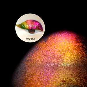 Sheenbow <strong>sheglam</strong> Wholesale <strong>Cosmetics</strong> Makeup Loose Metallic Colors Eyeshadow Chameleon Mica Eye Multichrome Glitter Pigments - Product Image 6