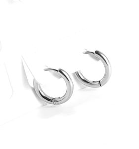 ต่างหูห่วงแฟชั่นสำหรับสุภาพสตรีชุบทอง18K ทำจากสแตนเลส316L ผู้ผลิตจีน - Product Image 5