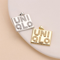Pendentif porte-bonheur en dollars américains, en laiton plaqué argent/or, bijoux hip-hop pour hommes, femmes et enfants